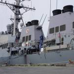 Homer gives huge welcome to USS Hopper