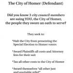 Mysterious flier hits mail boxes