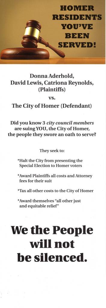 Mysterious flier hits mail boxes