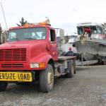 Homer’s marine trades give burned boat new life