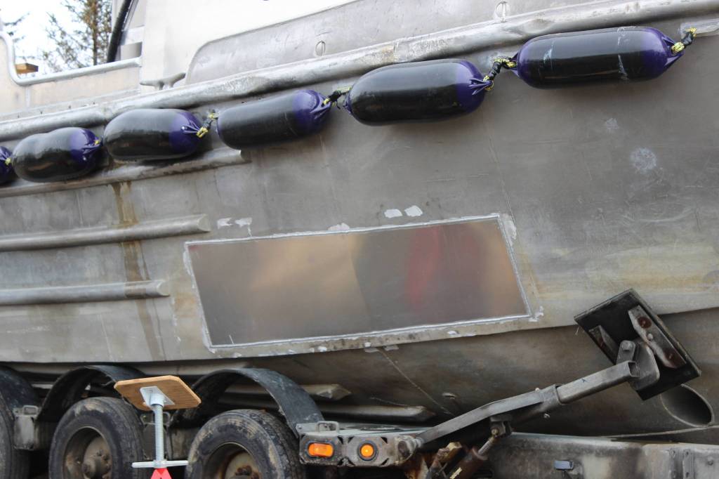 Homer’s marine trades give burned boat new life