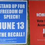 Recall election targets three council members