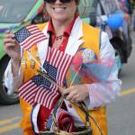 Sun shines on the Fourth