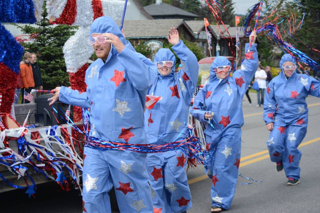 Sun shines on the Fourth