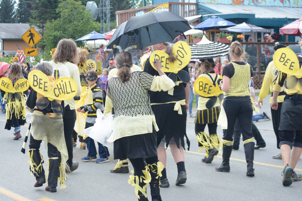 Sun shines on the Fourth