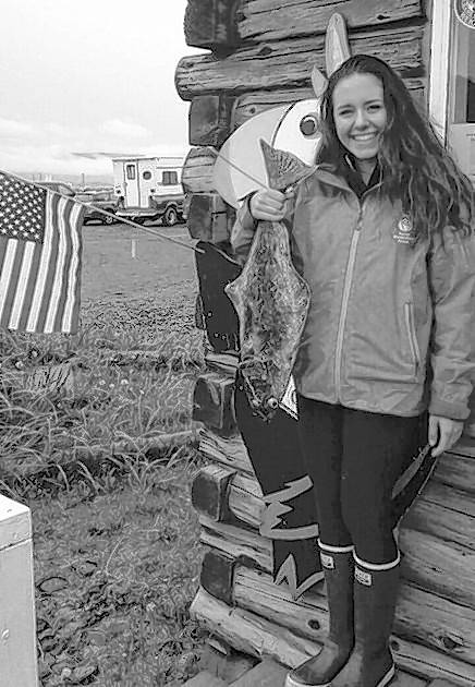 Humans not the only fishers at the hole