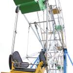 A ferris wheel awaits passengers on the fairgrounds Friday, Aug. 18, 2017 at the Kenai Peninsula Fair in Ninilchik, Alaska. (Photo by Megan Pacer/Homer News)