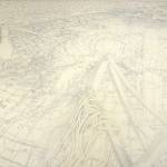 Mike Sirl&rsquo;s &ldquo;Points North,&rdquo; shown Tuesday, Aug. 22, 2017 was one of the art works that inspired cARTography, an exhibit at the Pratt Museum, Homer, Alaska. (Photo by Michael Armstrong, Homer News)