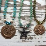 Fused glass jewelry by Liz Bowen. (Photo provided)