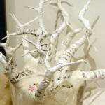 Lynn Marie Naden&rsquo;s sculpture at the Pratt Museum invites visitors to submit thoughts on the subject of &ldquo;Root,&rdquo; write them on a piece of paper and put it in the sculpture. The slips of paper ultimately will be used in a larger sculpture she will create. (Photo by Michael Armstrong/Homer News)