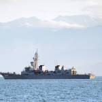 Japanese naval ships visit Homer