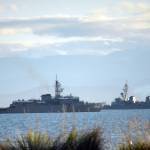 Japanese naval ships visit Homer