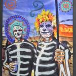 Cyndie Avery&rsquo;s &ldquo;Muertos Gothic.&rdquo; (Photo by Michael Armstrong, Homer News)