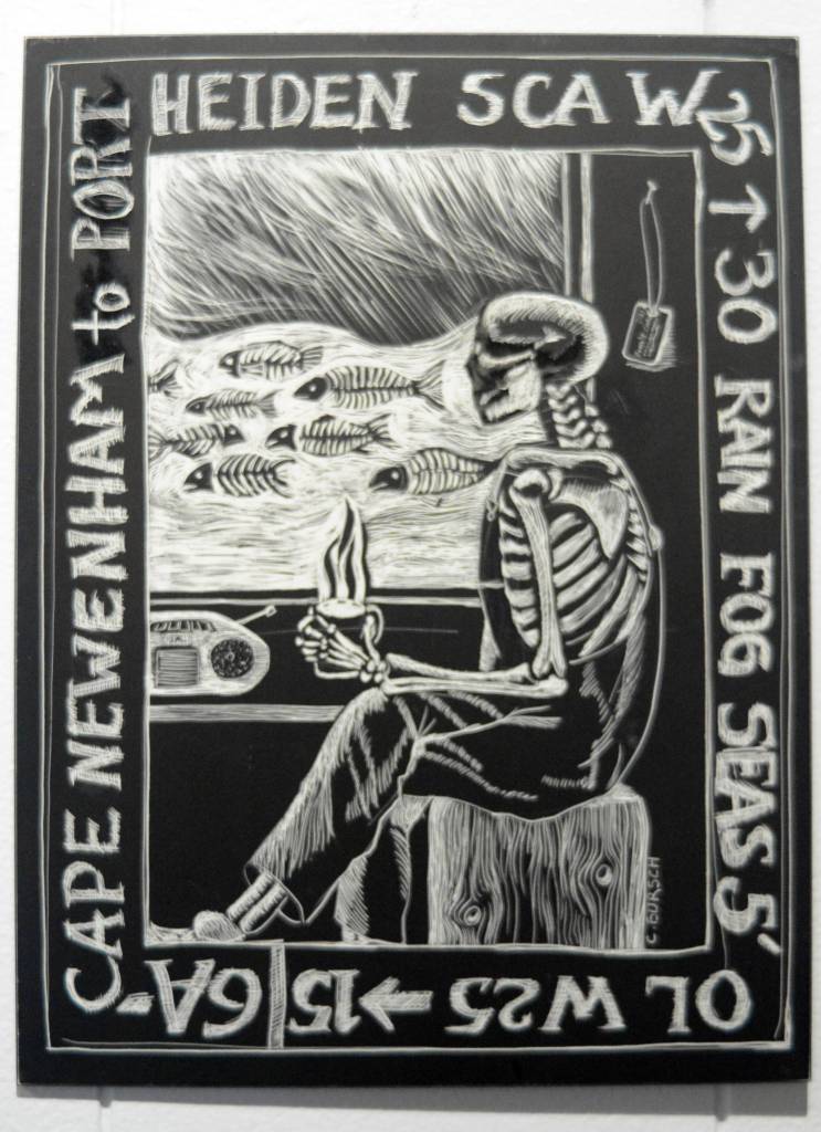 Catie Bursch&rsquo;s &ldquo;El pez perdido,&rdquo; &ldquo;the lost fish.&rdquo; (Photo by Michael Armstrong, Homer News)