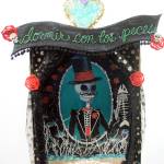 Lise Eyring&rsquo;s &ldquo;Sleeping with the Fishes.&rdquo; (Photo by Michael Armstrong, Homer News)