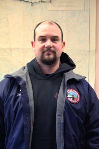 Kachemak Emergency Services firefighter and medic Travis Ogden, pictured here Monday, Nov. 6, 2017 in Homer, Alaska, treated patients in the aftermath of the mass shooting in Las Vegas last month for 10 days on a deployment with the American Red Cross. (Photo by Megan Pacer/Homer News)