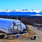 A high tunnel at Homer Gardens. (Photo by Jennifer Tarnacki)