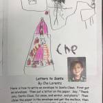 This holiday instruction made by Che Lorentz is part of an 18-page &ldquo;How to Get Ready for the Holidays&rdquo; book created by the students of Jennifer Reinhart&rsquo;s kindergarten class. (Photo courtesy Jennifer Reinhart)