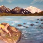 A painting from the Jubilee exhibit at Homer Council on the Arts. (Photo provided)