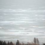 High waves blow on Kachemak Bay about 6 p.m. Monday, Feb. 26, 2018 as seen from West Hill Road in Homer, Alaska. The storm caused power outages on the lower Kenai Peninsula and high winds caused drifts on area roads, including Ohlson Mountain Road. (Photo by Michael Armstrong/Homer News)