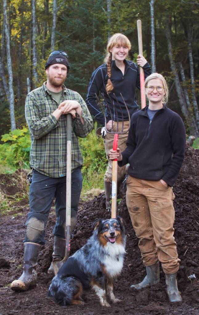 Blood, Sweat, and Food co-owners Beau Burgess, left, Jenni Medley, center, and Aryn Young, right. (Photo by Jennifer Tarnacki)