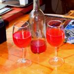 Birch syrup mixed with raspberry juice makes a wine. (Photo by Jennifer Tarnacki)