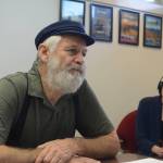 Walker talks budget fix during Homer visit