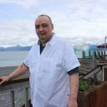 In a year&rsquo;s time, Sung Linder, 42, has worked his way from dishwasher to prep cook at Land&rsquo;s End Resort. As a client of South Peninsula Behavioral Health Services, Linder&rsquo;s employment search was supported by SPBHS&rsquo;s IPS, Individual Placement and Support, program. (Photo by McKibben Jackinsky)