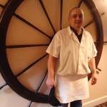 In a year&rsquo;s time, Sung Linder, 42, has worked his way from dishwasher to prep cook at Land&rsquo;s End Resort. As a client of South Peninsula Behavioral Health Services, Linder&rsquo;s employment search was supported by SPBHS&rsquo;s IPS, Individual Placement and Support, program. (Photo by Lea Miller, Land&rsquo;s End Resort )