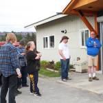 A line forms outside Uncle Herb&rsquo;s in anticipation of its grand opening Thursday, May 24, 2018 on Ocean Drive in Homer, Alaska. (Photo by Megan Pacer/Homer News)