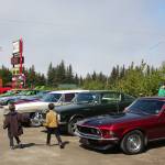 Local Anchor Point residents gather at Thurmond&rsquo;s Far West Auto for their fourth annual Customer Appreciation Day on Saturday, June 9 in Anchor Point, Alaska. (Photo by Delcenia Cosman)