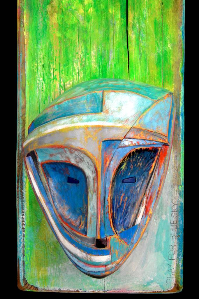 A piece from Bunnell Street Arts Centers Asgurluta show. (Photo provided)