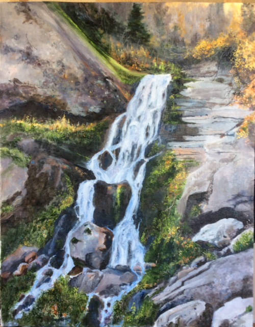 A painting from Michael J. Halversons show, An Alaska Addiction, at Ptarmigan Arts. (Photo provided)