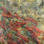 Sharlene Clines Salmon Ode II from her exhibit, Our Playground, at the Homer Council on the Arts. (Photo provided)