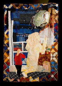 Abigail Kokai’s quilt, “Snowflake.”