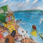 “Women Who Run With the Tides,” opening at the Pratt Museum, features work by Charlotte Adamson. The show features art by 29 women artists who first came together as a group 25 to 30 years ago.-Photo provided