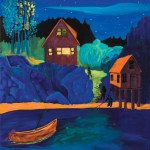 “Women Who Run With the Tides,” opening at the Pratt Museum, features work by Marian Beck. The show features art by 29 women artists who first came together as a group 25 to 30 years ago.-Photo provided