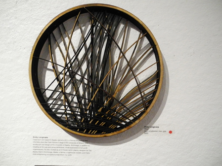 Elizabeth Longbrake’s “Ring 1.”-Photo by Michael Armstrong, Homer News