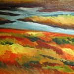 Oceana Wills’ “Slough Grass.”-Photo by Michael Armstrong, Homer News