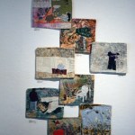 Abigail Kokai’s small quilts illustrate Savannah, Ga., scenes and people she met while living there.-Photo by Michael Armstrong, Homer News