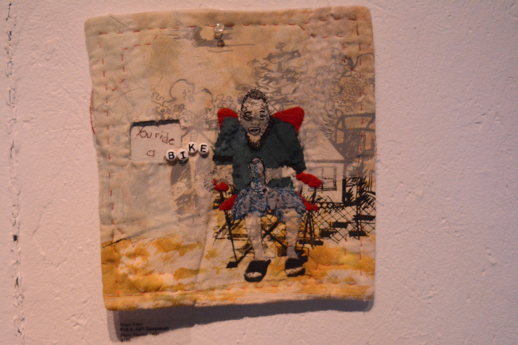 Kokai is a Bunnell Artist in Residence for April, and offers quilting workshops from noon-4 p.m. every Sunday this month at Bunnell.-Photo by Michael Armstrong, Homer News