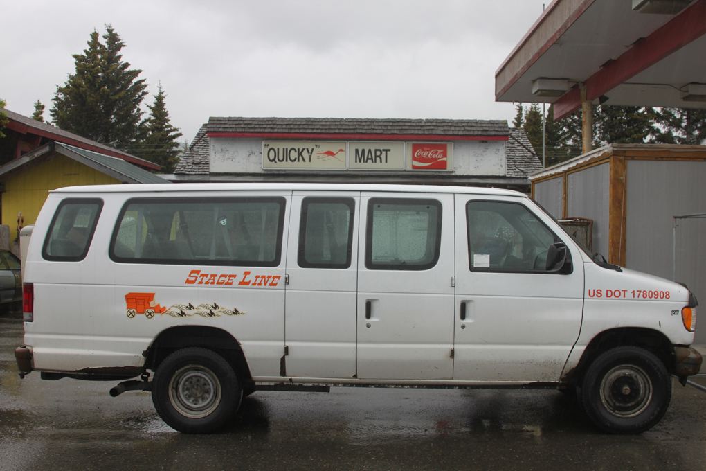 Homer Stage Line offers passenger service from Homer to Anchorage and Seward.-Photo by Shannon Reid