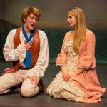 August Kilcher as Frederic, left, and Megan Kirsis as Mabel, right, perform a duet.-Photo by Axel Gillam