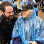 Gail Sorensen of Homer, a cadet nurse during World War II, was one of three Homer veterans on the Honor Flight from Alaska to Washington, D.C., April 26-May 1. Sorensen was joined in Washington by her grandson and photographer Justin Sorensen of New York. -Photo by Sheryl Sotelo