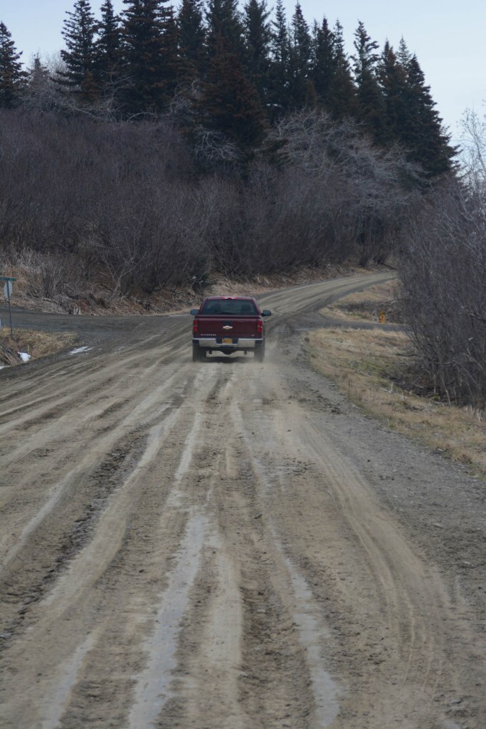 Mud makes for tough, dirty drive