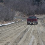 Mud makes for tough, dirty drive