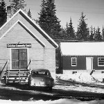 The Christian Community Church and parsonage on Bartlett Street is shown in this 1950s photo.