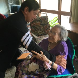 Edythe "Edy" Mitchell celebrated her 100th birthday on June 5 with friends, family from Florida, and family in Homer. Mitchell was a successful real estate broker in Alameda, Calif. She had one child, a daughter, with her husband, Grover Cleveland, the great-grandson of President Grover Cleveland. -Photo provided