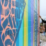 Mural project facilitated by visiting artist kicks off