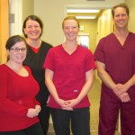 From left are Tina Ball, Liz Tarnowske, Valerie Gunderson and Bill Richardson.-Photo provided